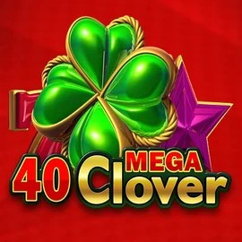 Logo of 40 Mega Clover from Amusnet Interactive at Spin Dynasty Casino