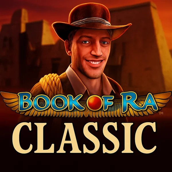 Book of Ra Classic logo by Novomatic Spin Dynasty Casino
