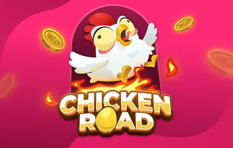 Chicken Road slot logo by InOut at Spin Dynasty CasinoChicken Road