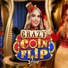 Try Crazy Coin Flip slot by Evolution on spindynasty.eu.com – logo image