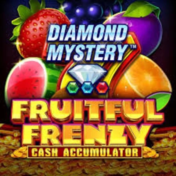 Diamond Mystery Fruitful Frenzy Cash Accumulator online game logo by Greentube on spindynasty.eu.com