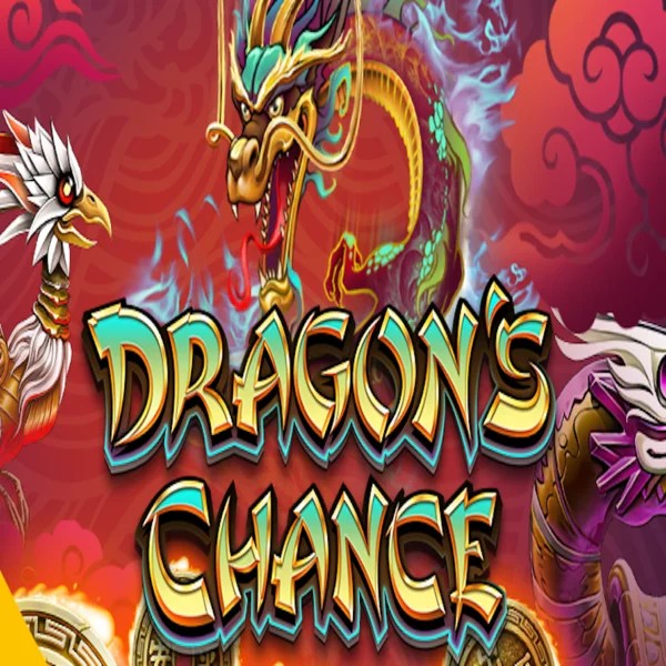 Dragons Chance slot logo by BF Games at Spin Dynasty Casino