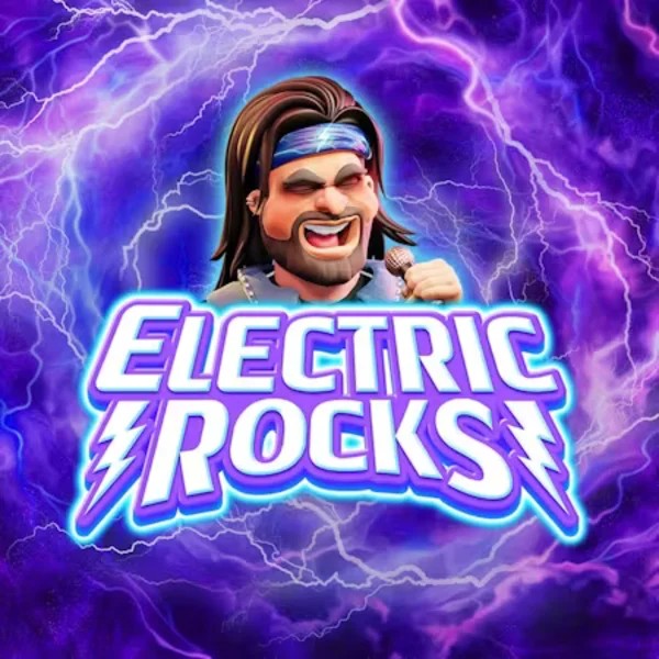 Slots logo of Electric Rocks from Inspired Gaming at Spin Dynasty Casino