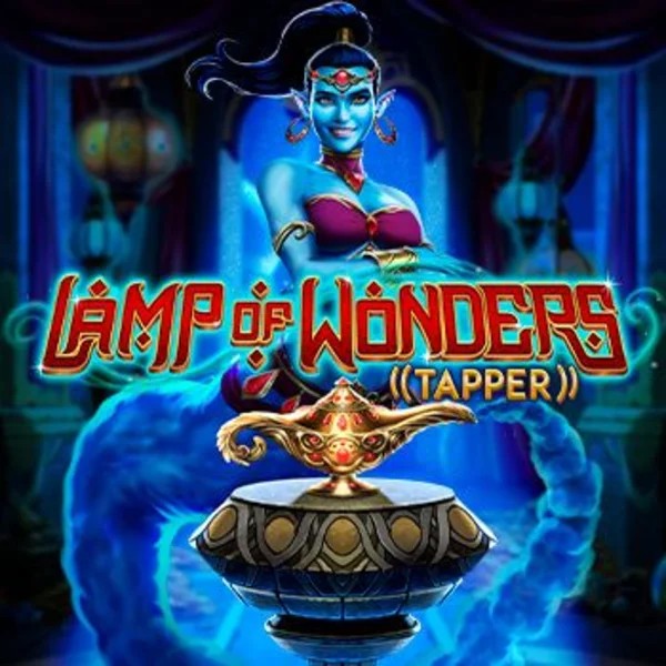 Lamp Of Wonders Tapper slot logo by Greentube at Spin Dynasty Casino
