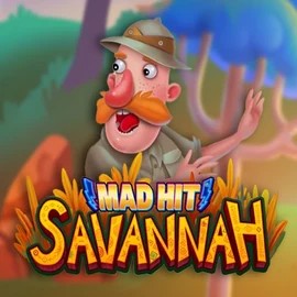 Mad Hit Savannah slot logo by RubyPlay at Spin Dynasty CasinoMad Hit Savannah