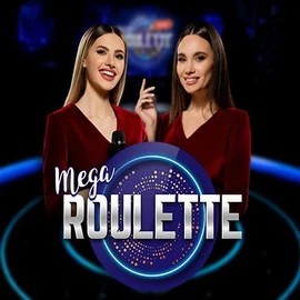 Mega Roulette slot logo by Pragmatic Play at Spin Dynasty Casino