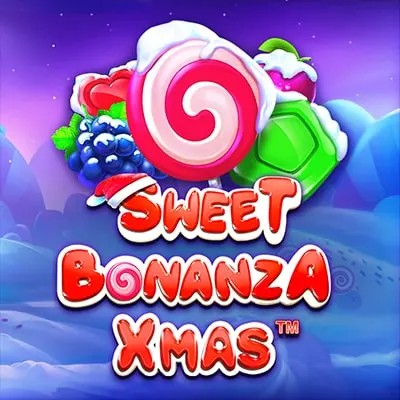 Official Slots logo: Sweet Bonanza Xmas Slot by Pragmatic Play at Spin Dynasty Casino