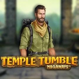 Temple Tumble Megaways slot logo by Relax Gaming at Spin Dynasty CasinoTemple Tumble Megaways